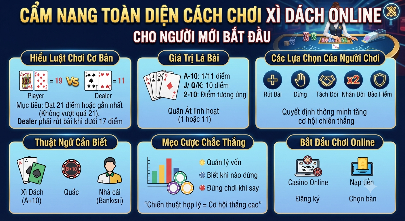 chơi xì dách online